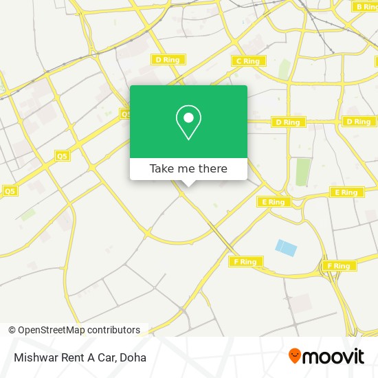 Mishwar Rent A Car map