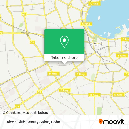 Falcon Club Beauty Salon map