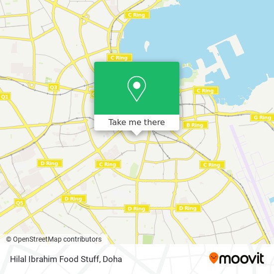 Hilal Ibrahim Food Stuff map
