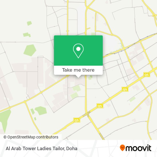 Al Arab Tower Ladies Tailor map