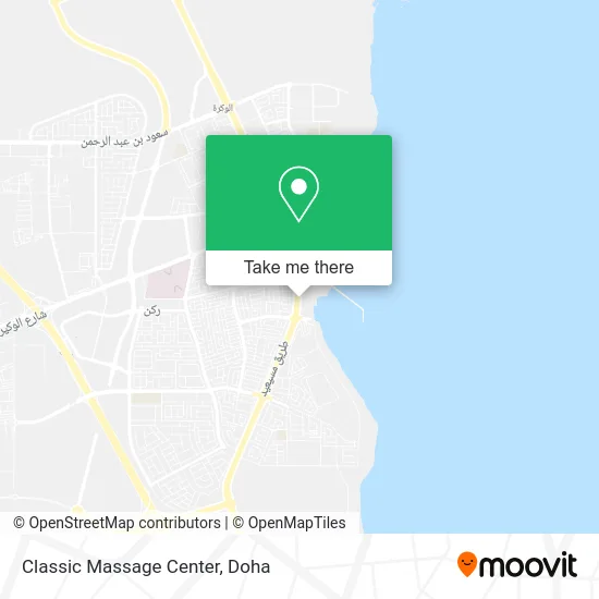 Classic Massage Center map