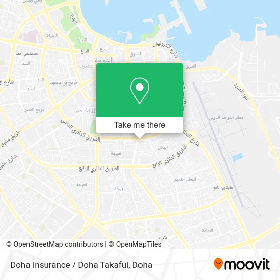 Doha Insurance / Doha Takaful map