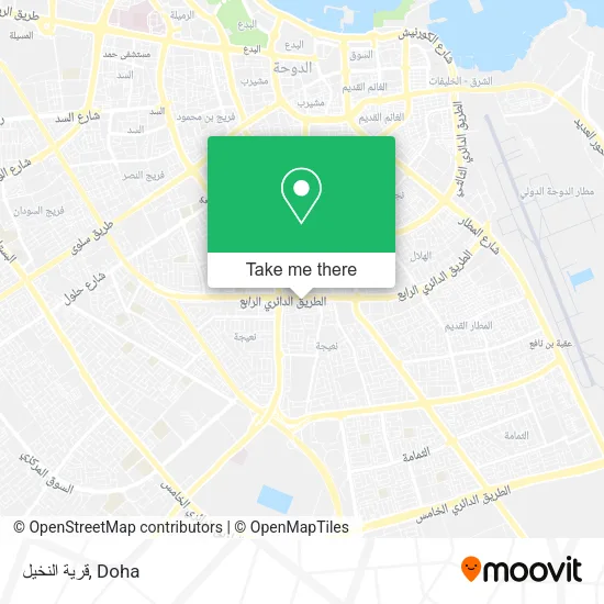 قرية النخيل map