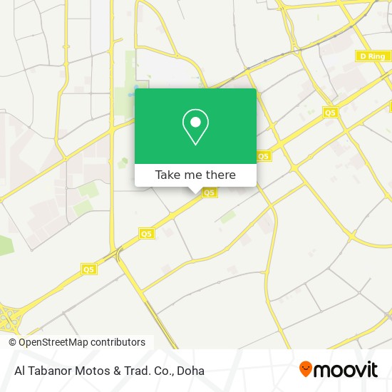 Al Tabanor Motos & Trad. Co. map