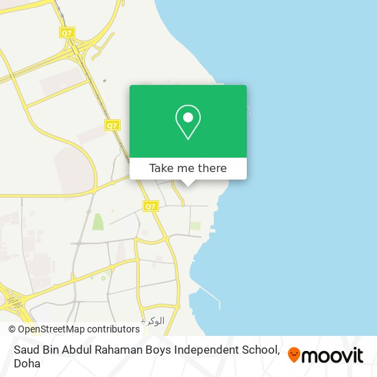 Saud Bin Abdul Rahaman Boys Independent School map