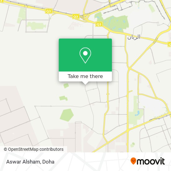 Aswar Alsham map