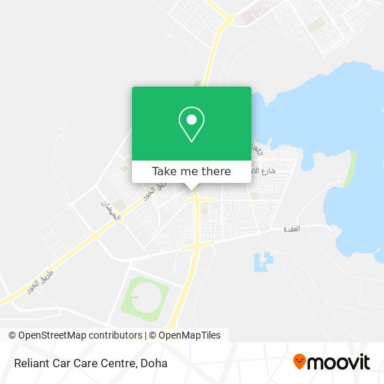 Reliant Car Care Centre map