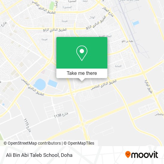 Ali Bin Abi Taleb School map