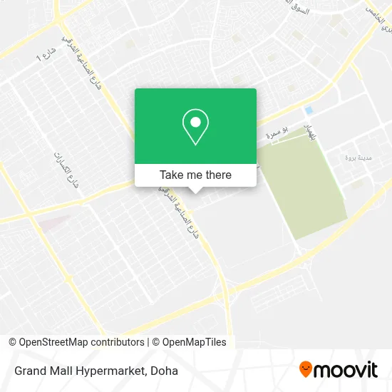 Grand Mall Hypermarket map