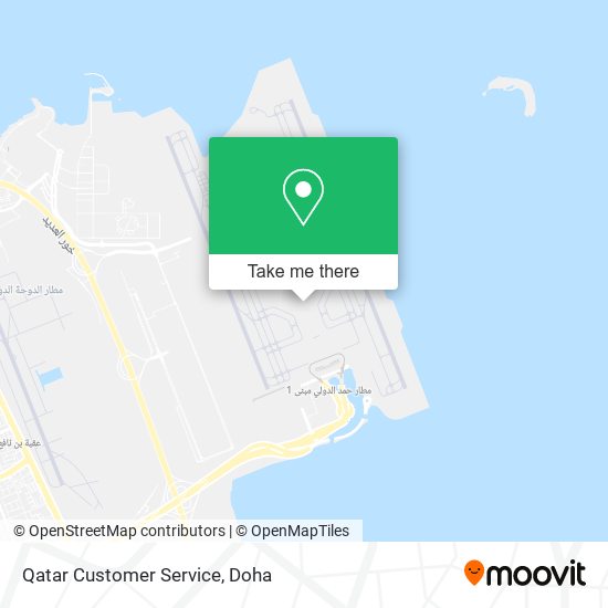 Qatar Customer Service map