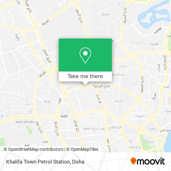 Khalifa Town Petrol Station map