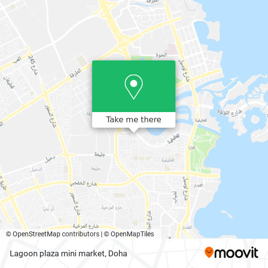 Lagoon plaza mini market map