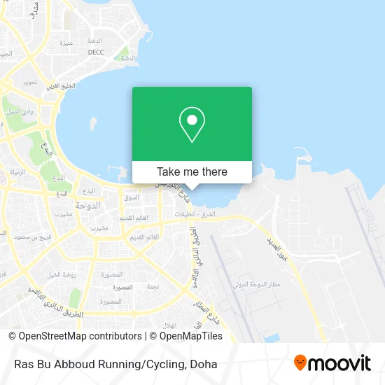 Ras Bu Abboud Running/Cycling map