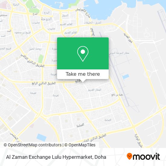 Al Zaman Exchange Lulu Hypermarket map