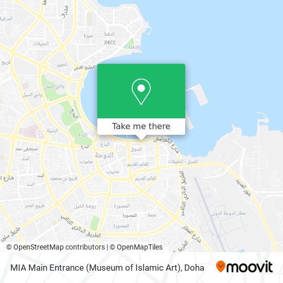 MIA Main Entrance (Museum of Islamic Art) map