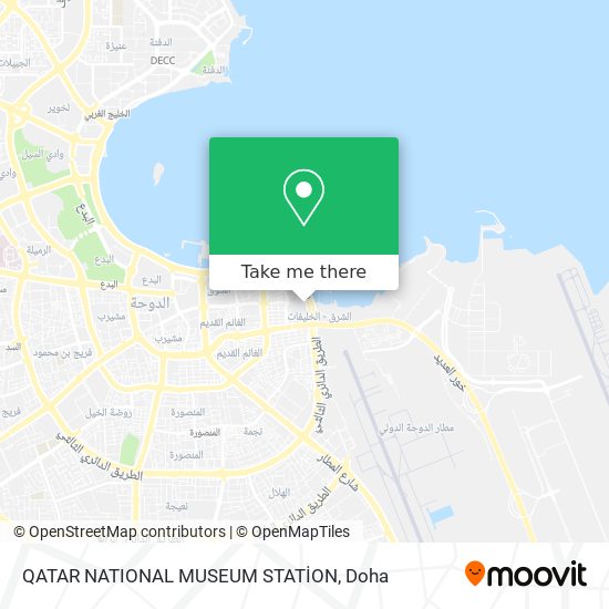 QATAR NATIONAL MUSEUM STATİON map