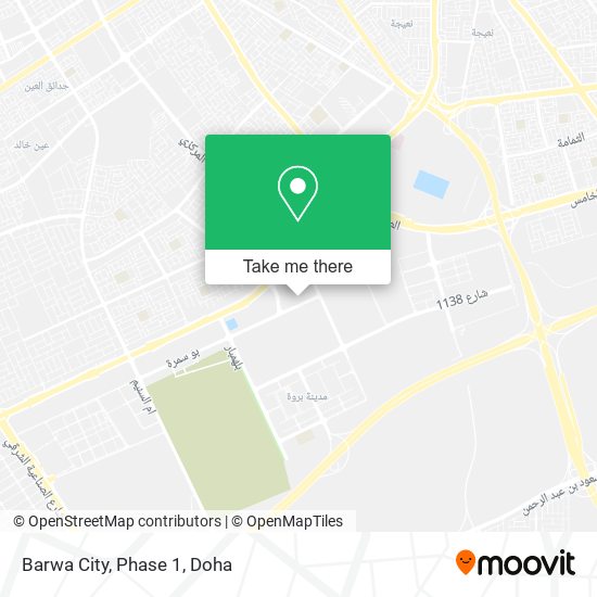 Barwa City, Phase 1 map