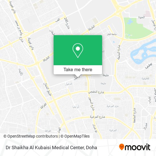 Dr Shaikha Al Kubaisi Medical Center map