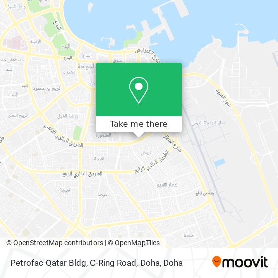Petrofac Qatar Bldg, C-Ring Road, Doha map