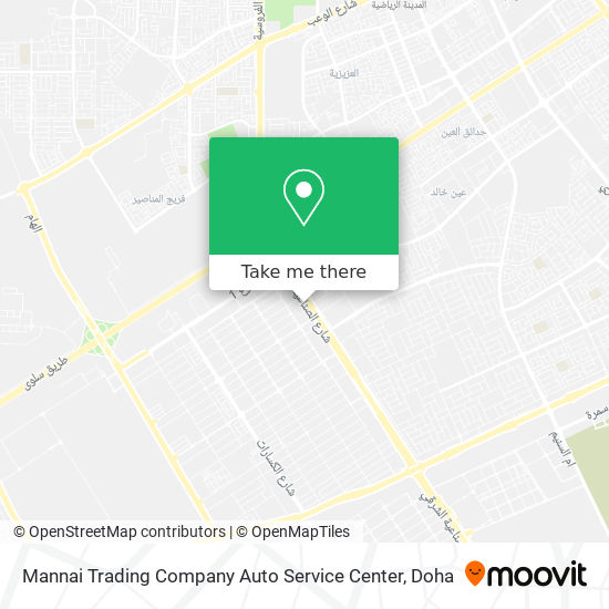 Mannai Trading Company Auto Service Center map