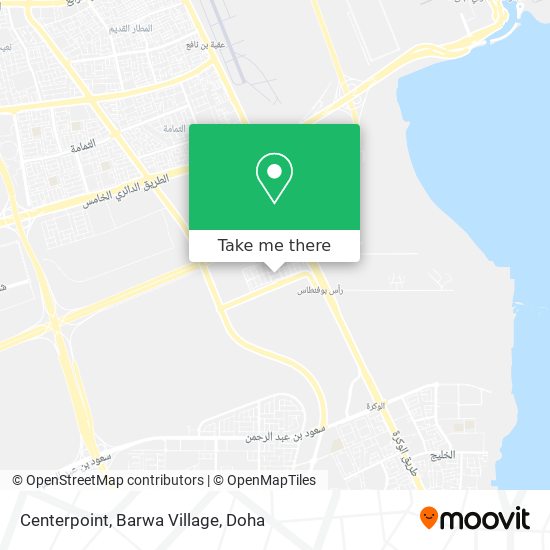 Centerpoint, Barwa Village map