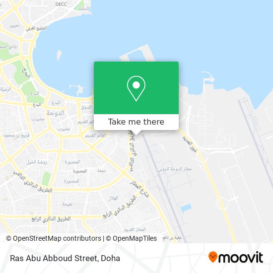 Ras Abu Abboud Street map