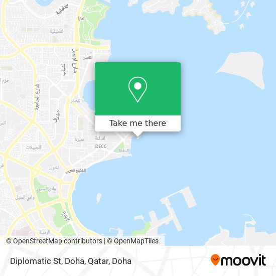 Diplomatic St, Doha, Qatar map