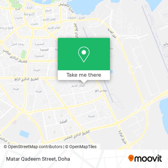 Matar Qadeem Street map