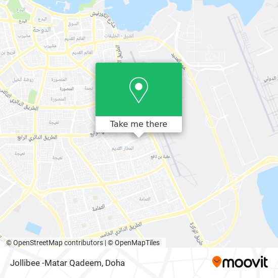 Jollibee -Matar Qadeem map