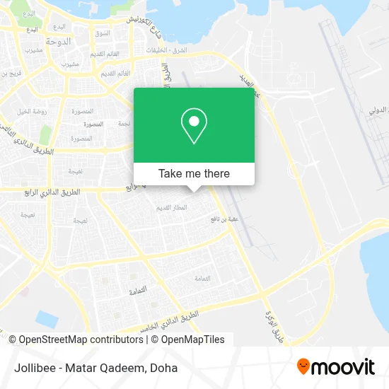 Jollibee - Matar Qadeem map