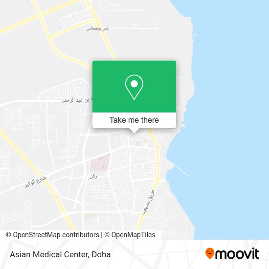 Asian Medical Center map