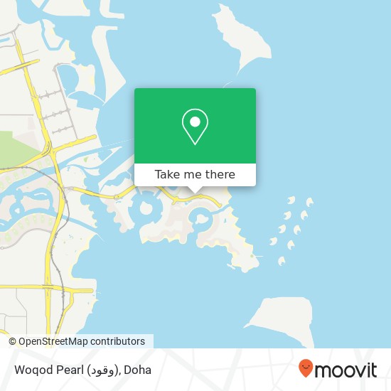 Woqod Pearl (وقود) map