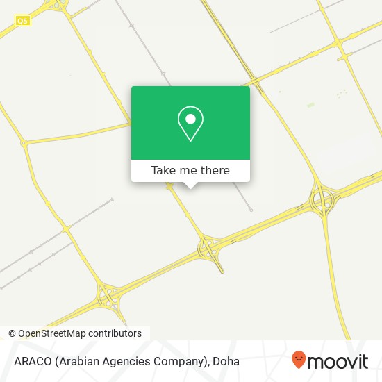 ARACO (Arabian Agencies Company) map