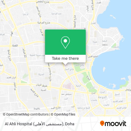 Al Ahli Hospital (مستشفى الأهلي) map