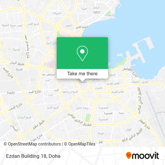 Ezdan Building 18 map