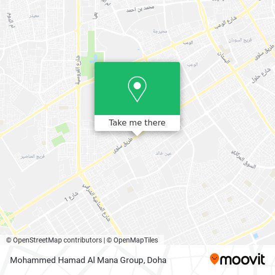 Mohammed Hamad Al Mana Group map