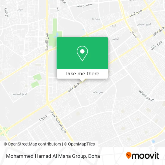 Mohammed Hamad Al Mana Group map