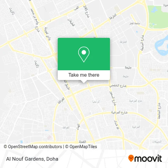 Al Nouf Gardens map