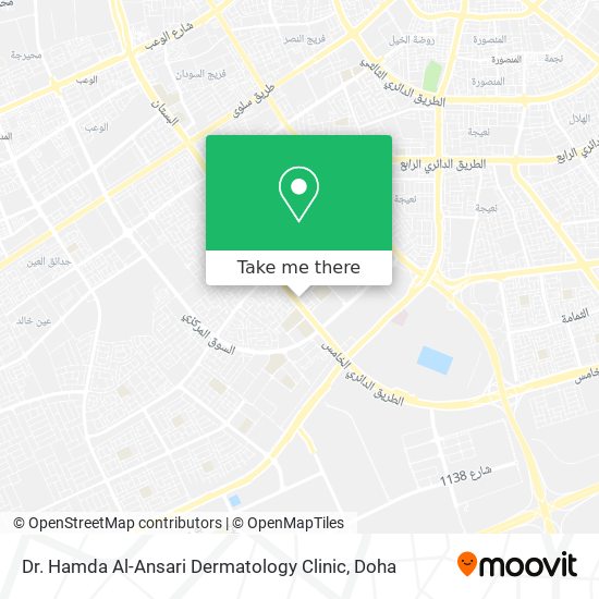 Dr. Hamda Al-Ansari Dermatology Clinic map