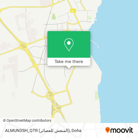 ALMUN3SH_QTR (المنعش للعصائر) map