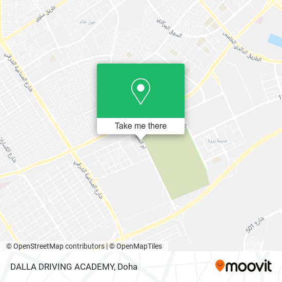 DALLA DRIVING ACADEMY map