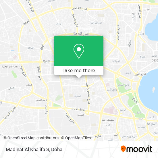 Madinat Al Khalifa S map