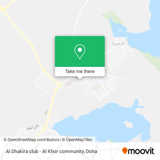 Al Dhakira club - Al Khor community map