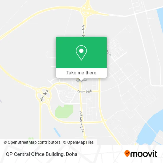 QP Central Office Building map