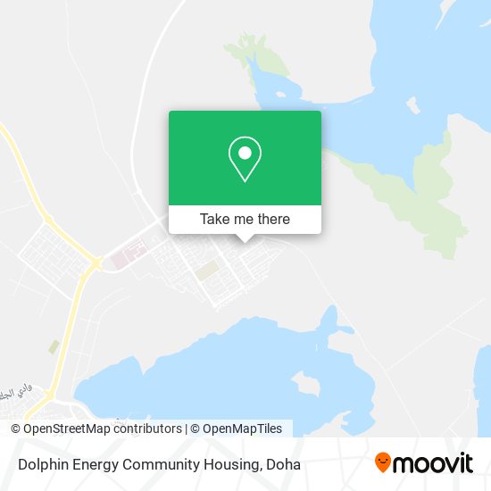 Dolphin Energy Community Housing map