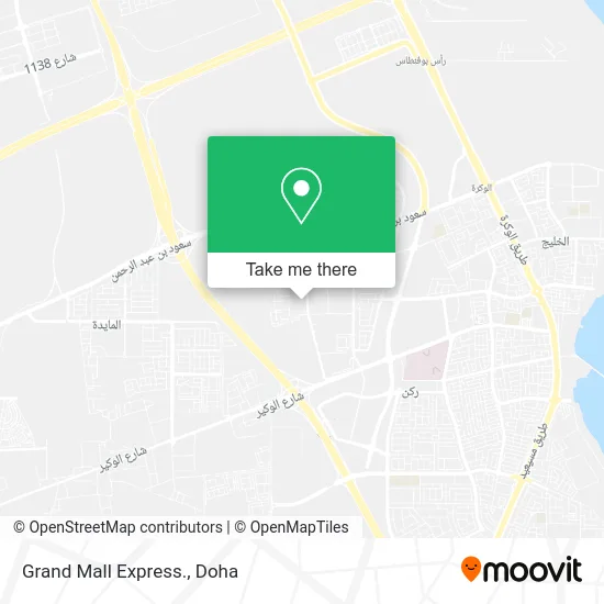 Grand Mall Express map