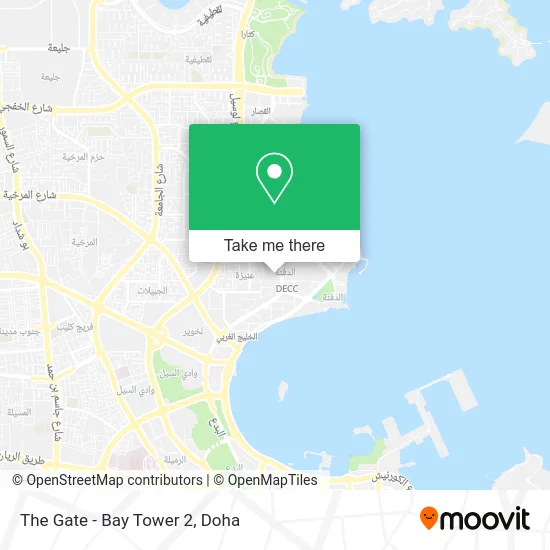 The Gate - Bay Tower 2 map