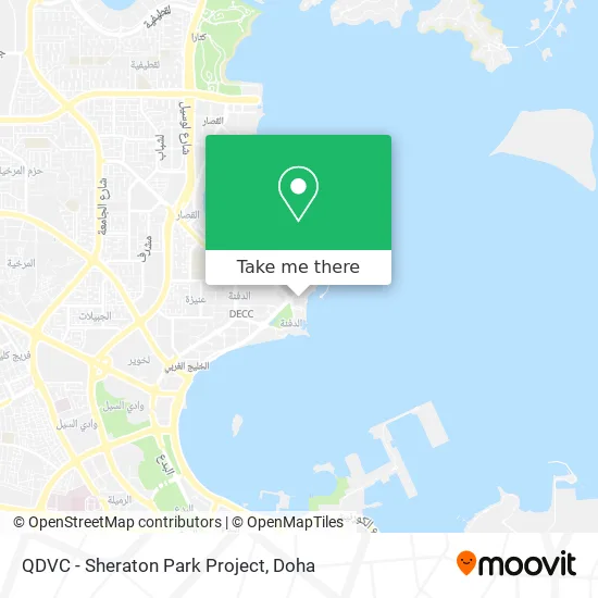 QDVC - Sheraton Park Project map