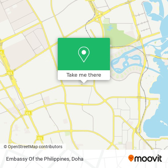 Embassy Of the Philippines map