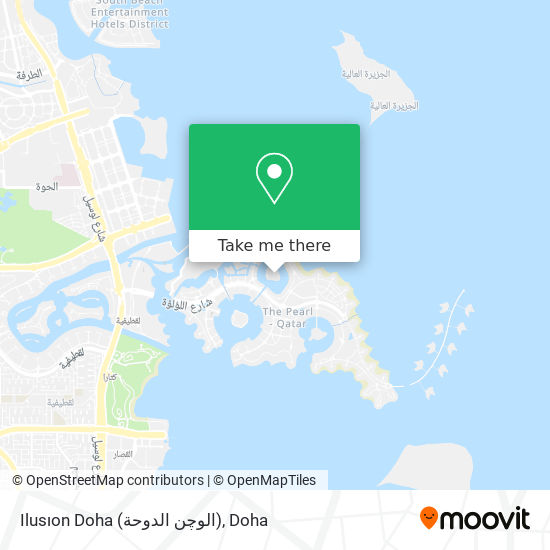 Ilusıon Doha (الوچن الدوحة) map